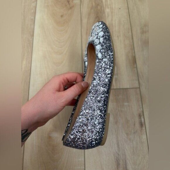 EUC- Jewel BADGLEY MISCHKA- JEWELLED FLATS - 6.5 size - Picture 5 of 7